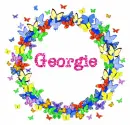 Georgia Butterflies Garland