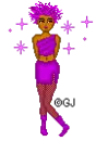 Purple doll