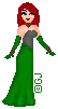 Green girl