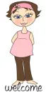 Pregnant Lady Welcome