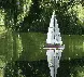 Yacht moored