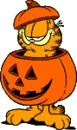 garfield pumpkin