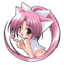 cute heart girl
