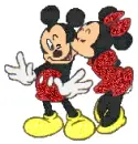 mickey and minnie