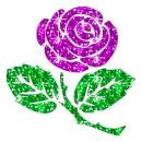 purple rose