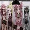4 girls standing 