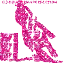 Horse Barrel Racing Glitter 