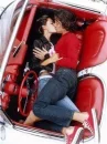 kiss in the car
