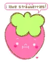 I LOVE STRAWBERRIES