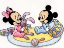 baby minnie & mickey