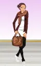 Pretty Brown Scarf