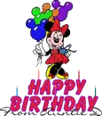 Happy Birthday From Auntie D