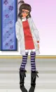 Purple Stripey Socks