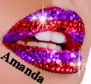 glitter lips