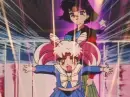 hotaru possed by mistress nine rini trying to protect her
