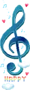 happy music note