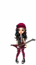 Emo Guitar Girl