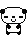 cute kawaii happy panda