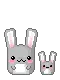 cute kawaii jumping animals