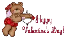 bear with arrow 