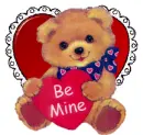 bear in a heart 