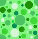Green Polka Dots Tile 1