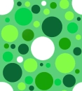 Green Polka DotsTile 3