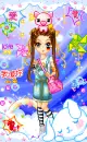 cute kawaii doll