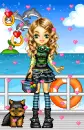 cute kawaii doll