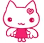 cute kawaii angel bunny