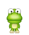 cute kawaii crocodile