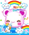 cute kawaii teddy bear sayclub happy summer