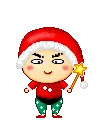 cute kawaii christmas santa