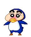 cute kawaii winter shin chan