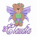 Claudia - Fairy Bear Purple