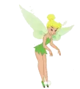 Flying tinkerbell