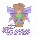 Carmen - Fairy Bear Purple
