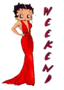 Weekend with animated betty Boop