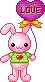 pink bunny