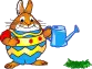 funny bunny egg