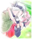 Kakashi & Sakura Kiss
