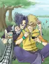 Sasuke n Naruto there NOT gay!