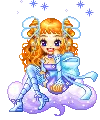 blue doll