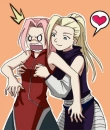 Sakura and Ino