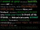 want a guy
