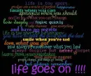 life goes on