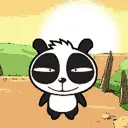 panda taunting