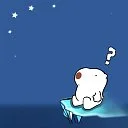 cute kawaii polar bear