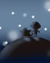 admiring the stars