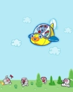cute kawaii plane